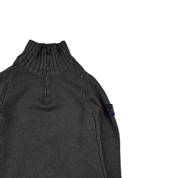 Stone Island 2002 Vintage Wool High Neck Pullover - XS