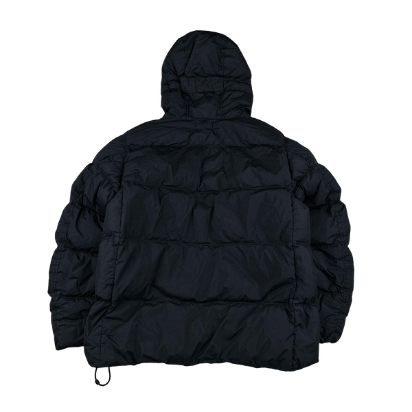 Stone Island 2024 Navy Crinkle R-NY Down Puffer Jacket - XL