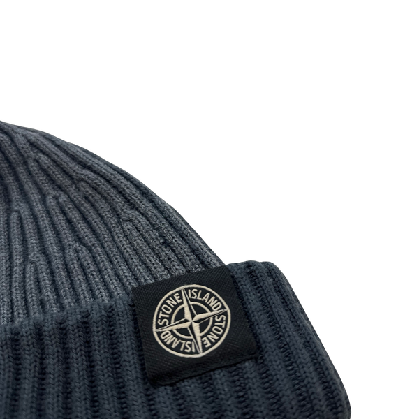 Stone Island 2013 Grey Two Tone Beanie Hat