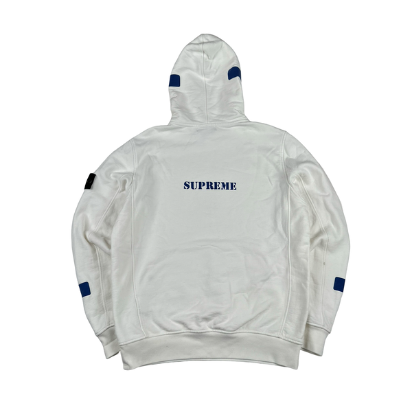 Stone Island Supreme 2017 Reflective Hoodie - Large