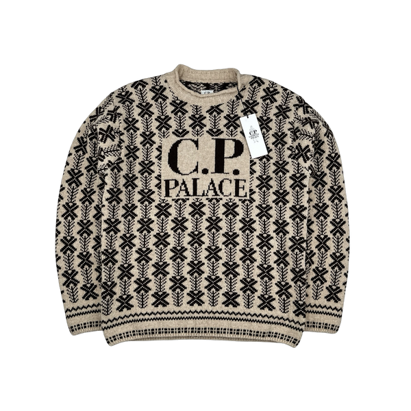 CP Company x Palace Beige Knit - Large