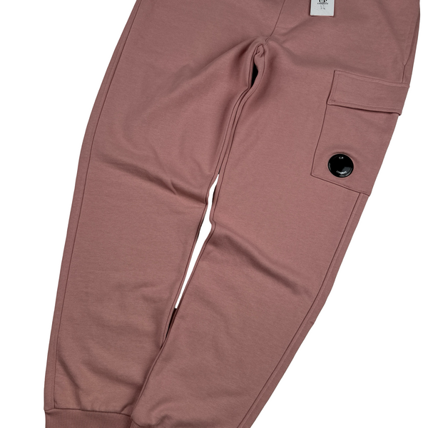 CP Company Pink Cotton Lens Viewer Joggers - XL