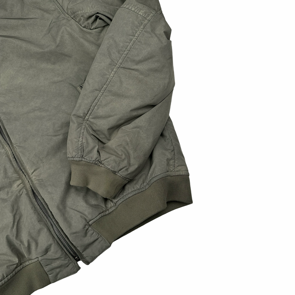 CP Company Tinto Terra Khaki Fleece Lined Goggle Jacket - 3XL