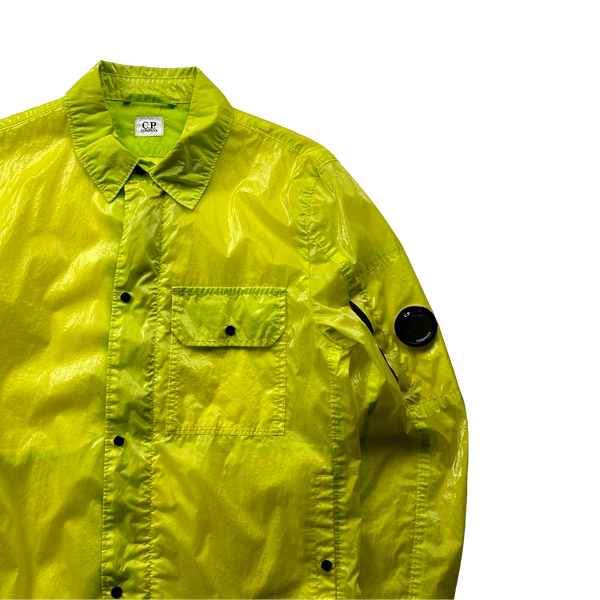 CP Company Yellow Cristal Overshirt - Medium