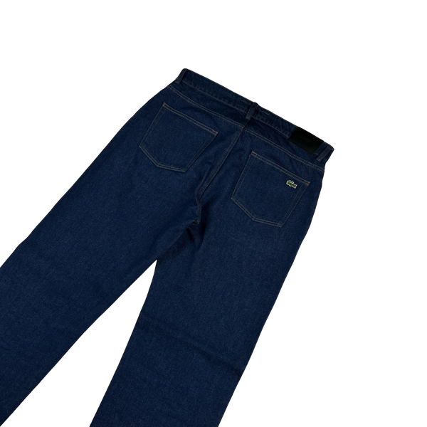 Lacoste Dark Wash Regular Fit Denim Jeans - 34"