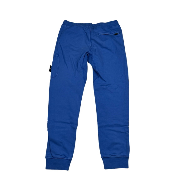 Stone Island 2019 Blue Slim Fit Cotton Joggers - Medium