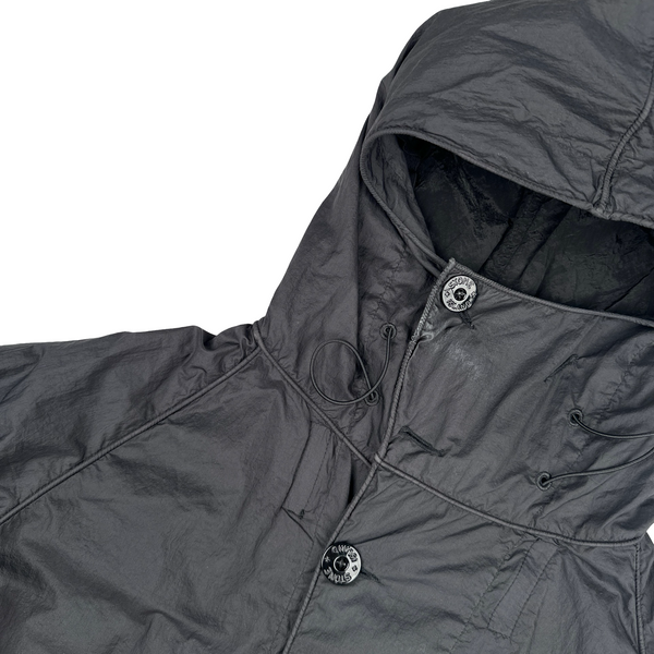 Stone Island Vintage AW2000 Mesh Badge Hooded Jacket - Large