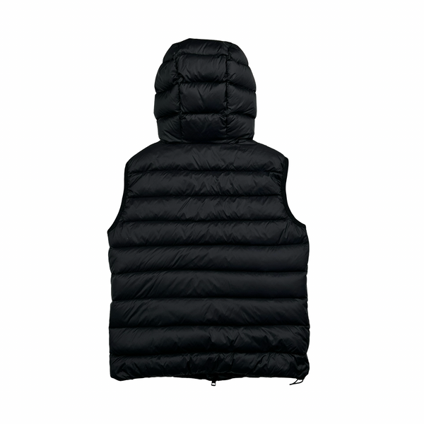 Moncler Doudoune Legere Black Hooded Gilet Jacket - Medium – Mat's