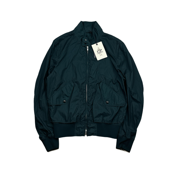 CP Company Teal Giubbino Sfoderato Lightweight Bomber Jacket - XL