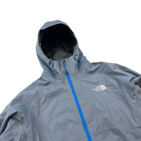 North Face Grey Hyvent Rain Jacket - Medium