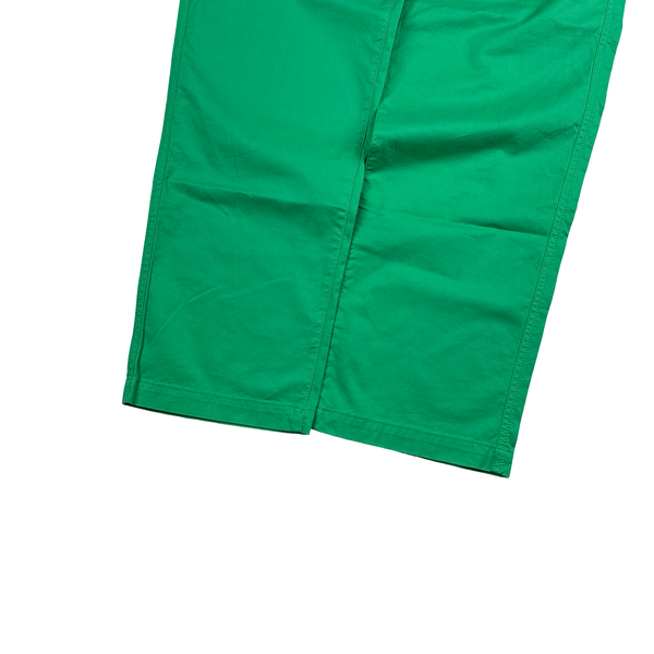 Stone Island 2021 Green Regular Fit Cotton Cargo Trousers - 32"