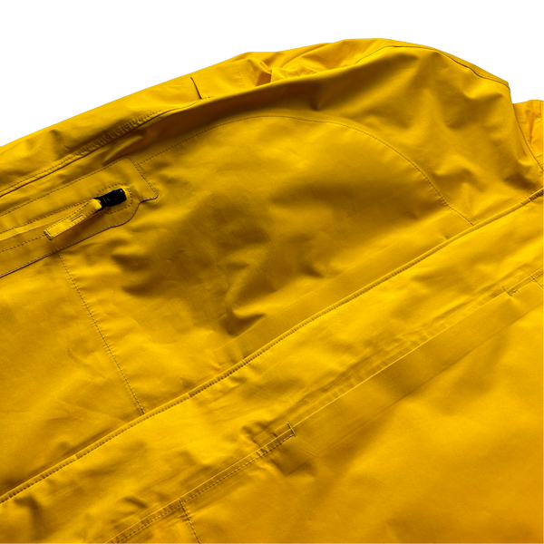 Stone Island Yellow 3L Goretex Puffer In Recycled Polyester Down - Large