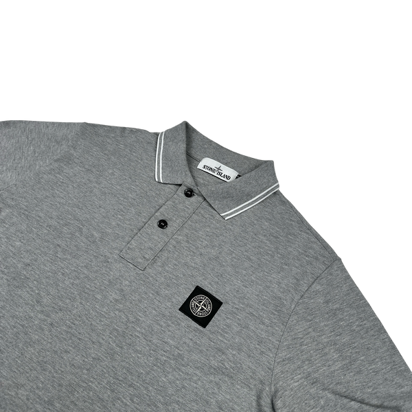 Stone Island 2018 Grey Polo Shirt - Large