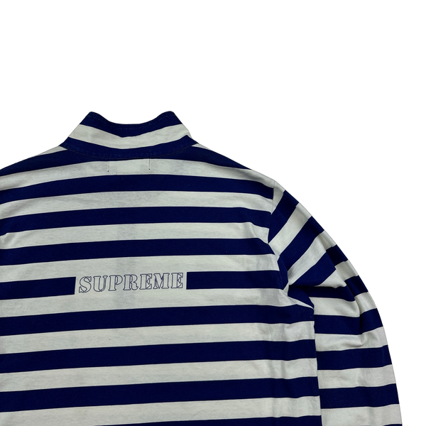 Stone Island x Supreme Striped High Neck Pullover - Medium