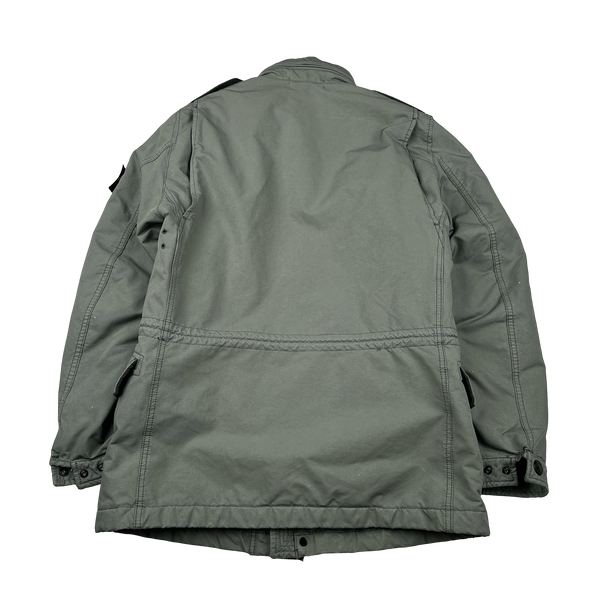 Stone Island 2014 Grey David TC Quilted Jacket - Medium