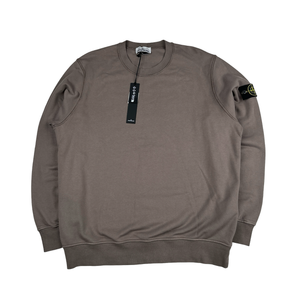Stone Island 2024 Mocha Crewneck Jumper - XXL