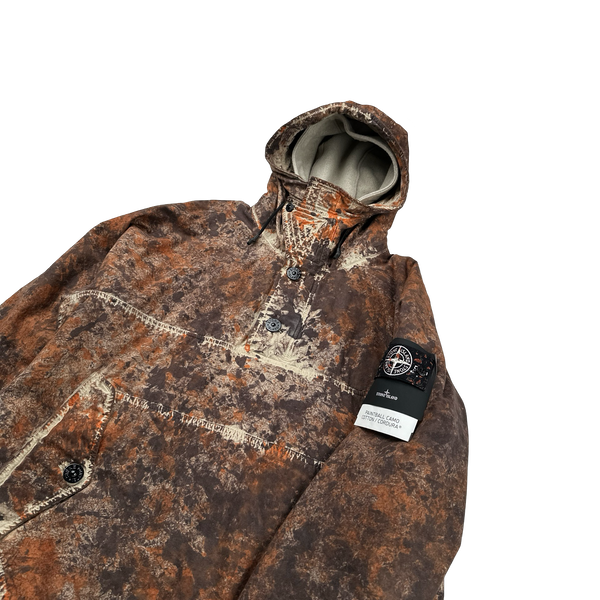 Stone Island 2019 Paintball Camo Pullover Cordura Jacket - Medium