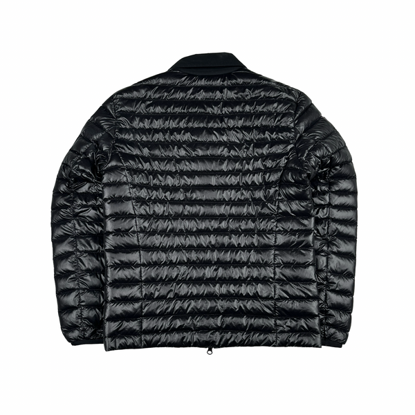 CP Company Black DD Shell Collar Puffer Jacket - Small