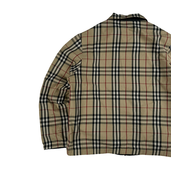 Burberry Reversible Nova Check Reversible Bomber Jacket - Large