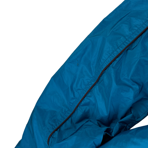 Prada Blue Nylon Red Tab Windbreaker Jacket - XL