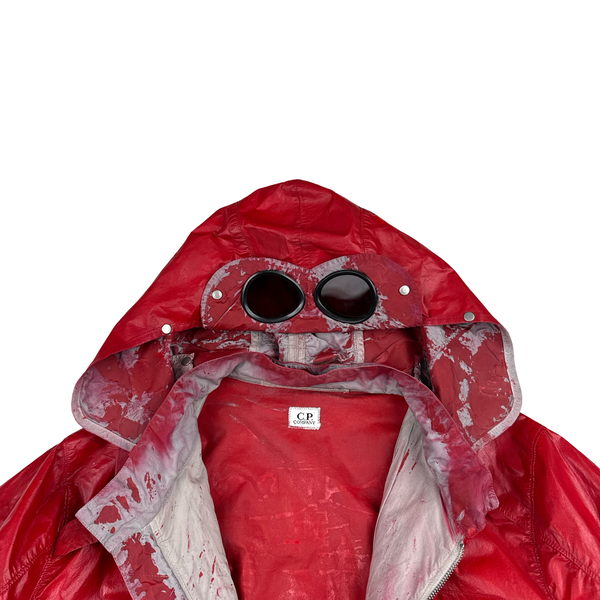 CP Company 2008 RARE Archive Hand Painted Mille Miglia Goggle Jacket - XXL