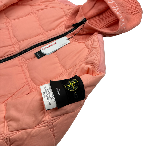 Stone Island Pink 2022 Capo Campionario Primaloft Puffer - Large