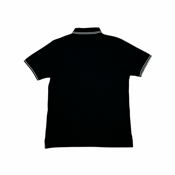 Stone Island 2022 Black Polo Shirt - Small