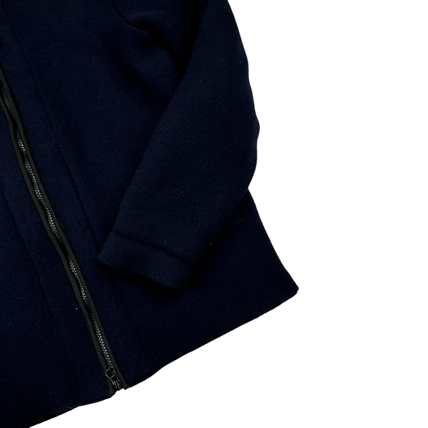 Stone Island 2011 Navy President Knit Heavyweight Jacket - Large