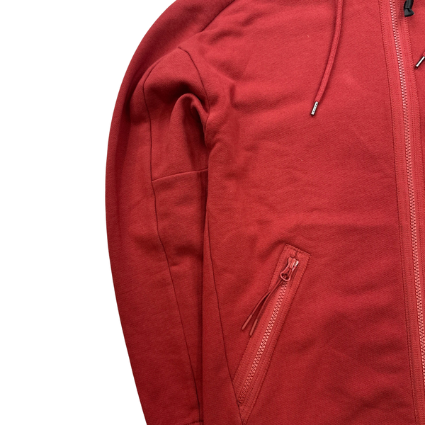 CP Company Burgundy Cotton Tracksuit Set - Medium
