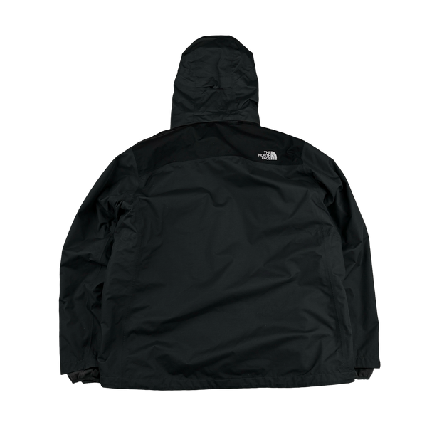 North Face Grey Dual Layer 3 in 1 HyVent Rain Jacket - XL