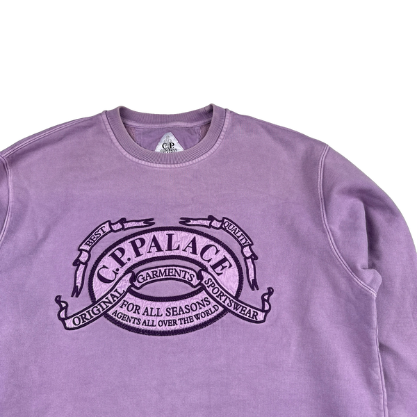 CP Company x Palace Purple Sweatshirt - Small