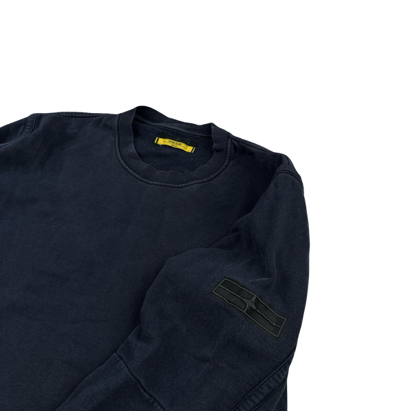Stone Island 2009 Denims Cotton Compass Patch Crewneck - XXL