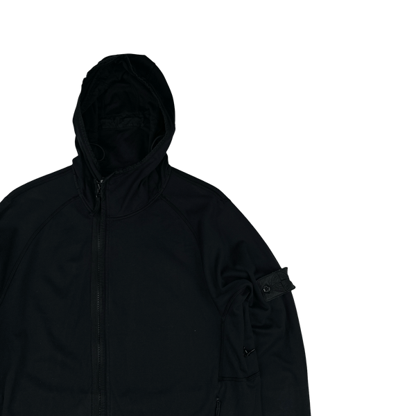 Stone Island 2016 Black Jersey R Shadow Project Jacket - Large
