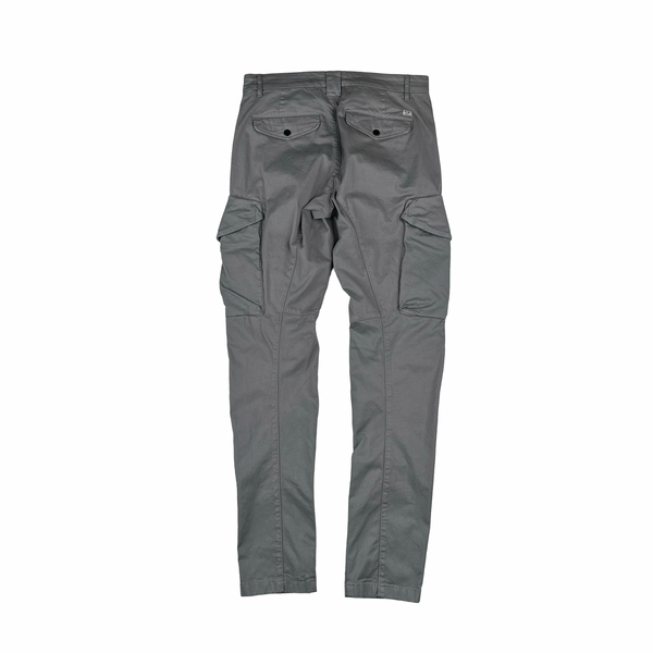 CP Company Grey Ergonomic Fit Cargo Trousers - Medium