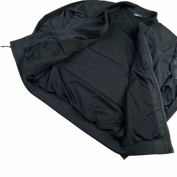 North Face Black Bomber Arm Pocket Lightweight Jacket - Small