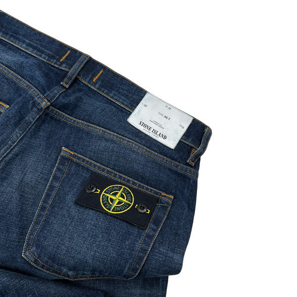 Stone Island 2018 Regular Tapered Denim Jeans - 32"