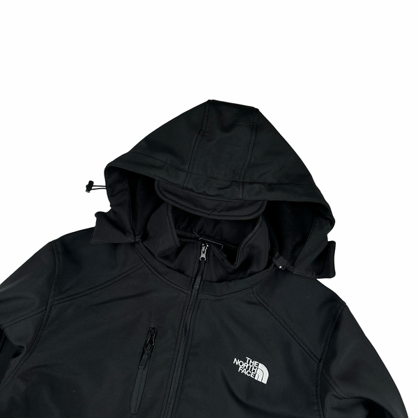 North Face Black Summit Series Soft Shell Jacket - Large