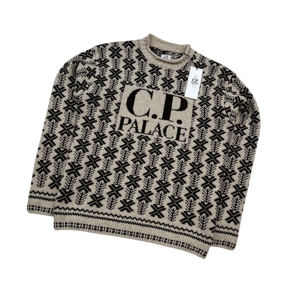 CP Company x Palace Beige Knit - Small