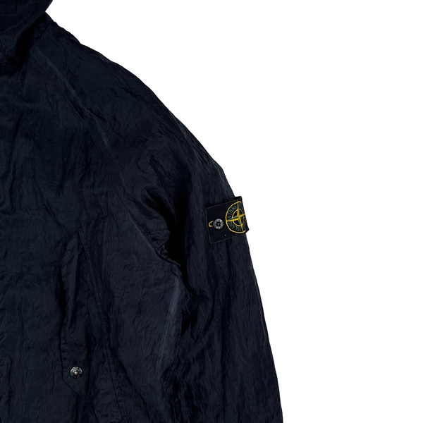 Stone Island 2001 Navy Monofilament Mesh Jacket - Large