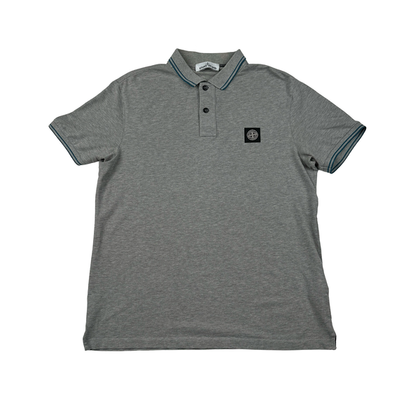 Stone Island 2018 Grey Polo Shirt - XL