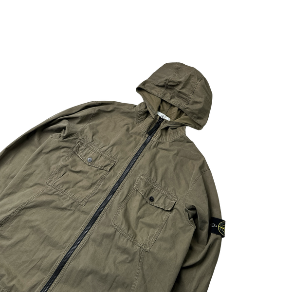 ジャケット・アウター STONE  NY HOODED OVERSHIRT ジャケット・アウター STONE NY HOODED OVERSHIRT Hooded