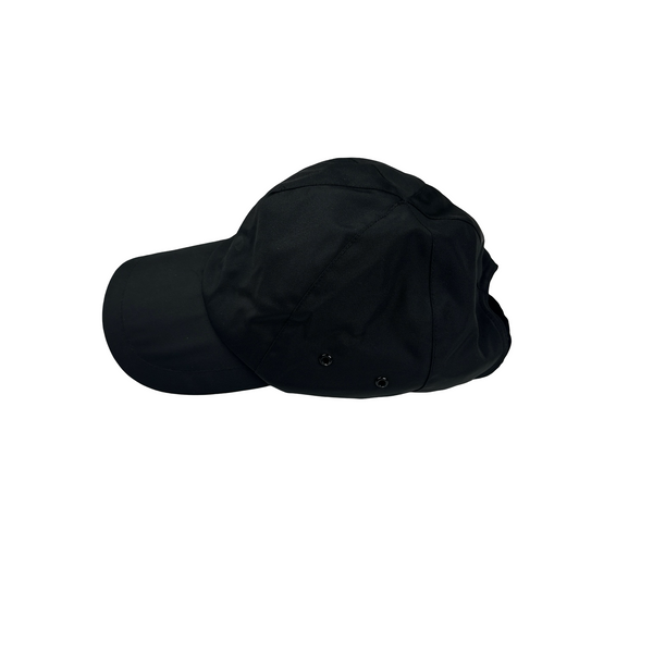 CP Company Vintage 2000’s Black Nylon Spellout Cap - Large