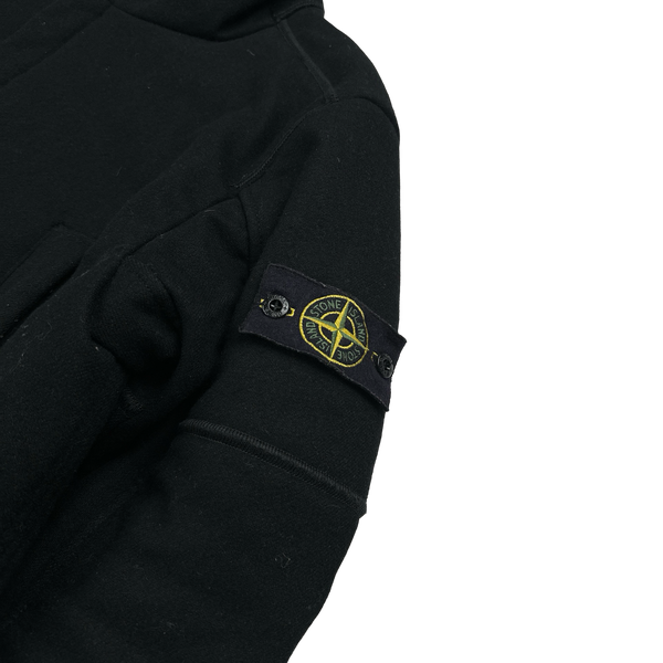 Stone Island 2018 Black Panno 4L Stretch Parka Jacket - Large