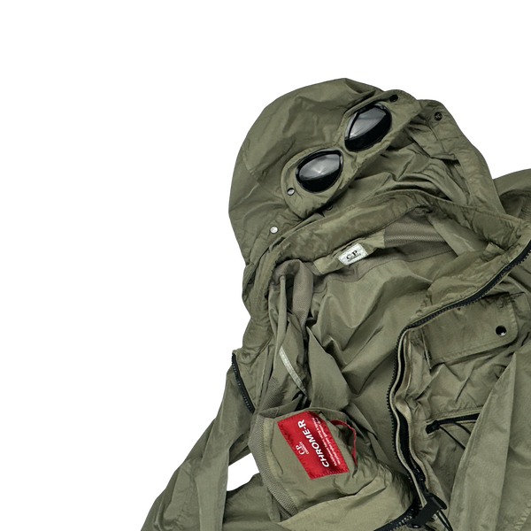 CP Company Khaki Green Chrome R Goggle Jacket - XL