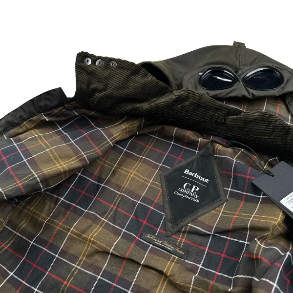 CP Company x Barbour Multi Pocket 500 Mille Waxed Jacket - XS