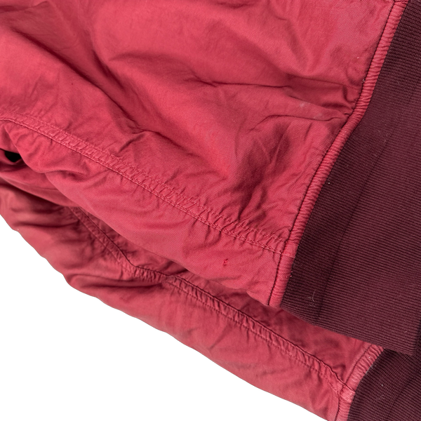 Stone Island 2013 Red Light Thermo Cotton Quilted Jacket - Large