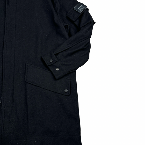 CP Company 1998 Black Badge Wool Blend Jacket - Small