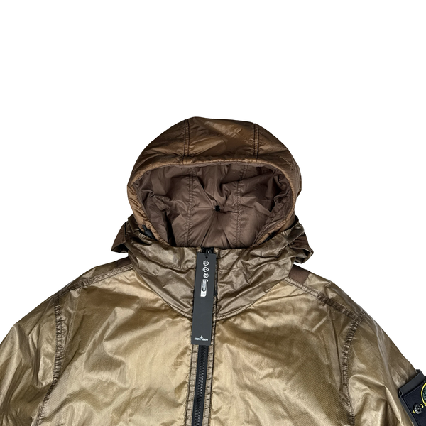 Stone Island 2024 Glass Cover TC Fishtail Parka Jacket - Large
