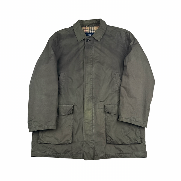 Burberry Nova Check Lined Collared Jacket - XL