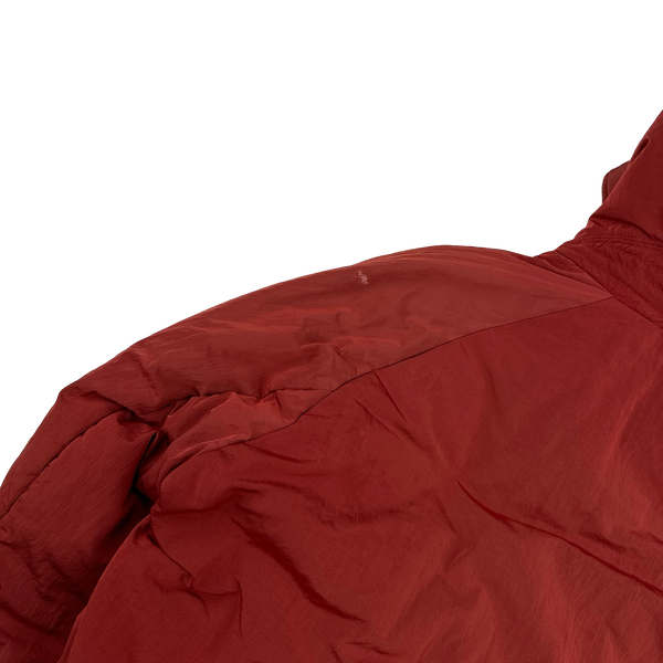 CP Company 2010 Red Chrome Down Filled Puffer Jacket - XL